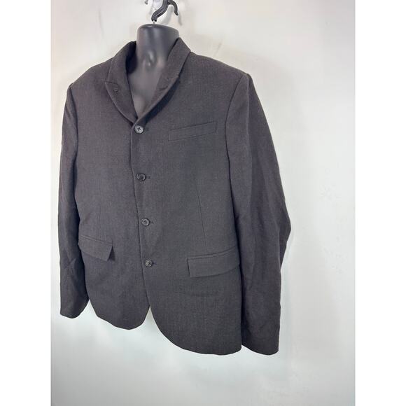 Allsaints Rile Jacket Wool Coat Button Front Preppy Size 44 NWOT - Picture 12 of 12